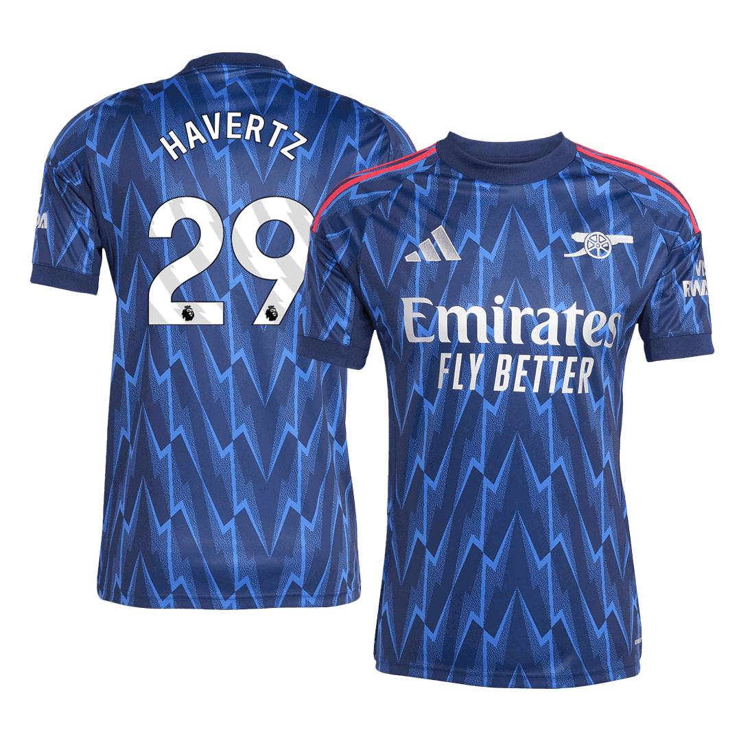 HAVERTZ #29 Arsenal Soccer Jersey Away Custom Shirt 2025/26 - bestsoccerstore