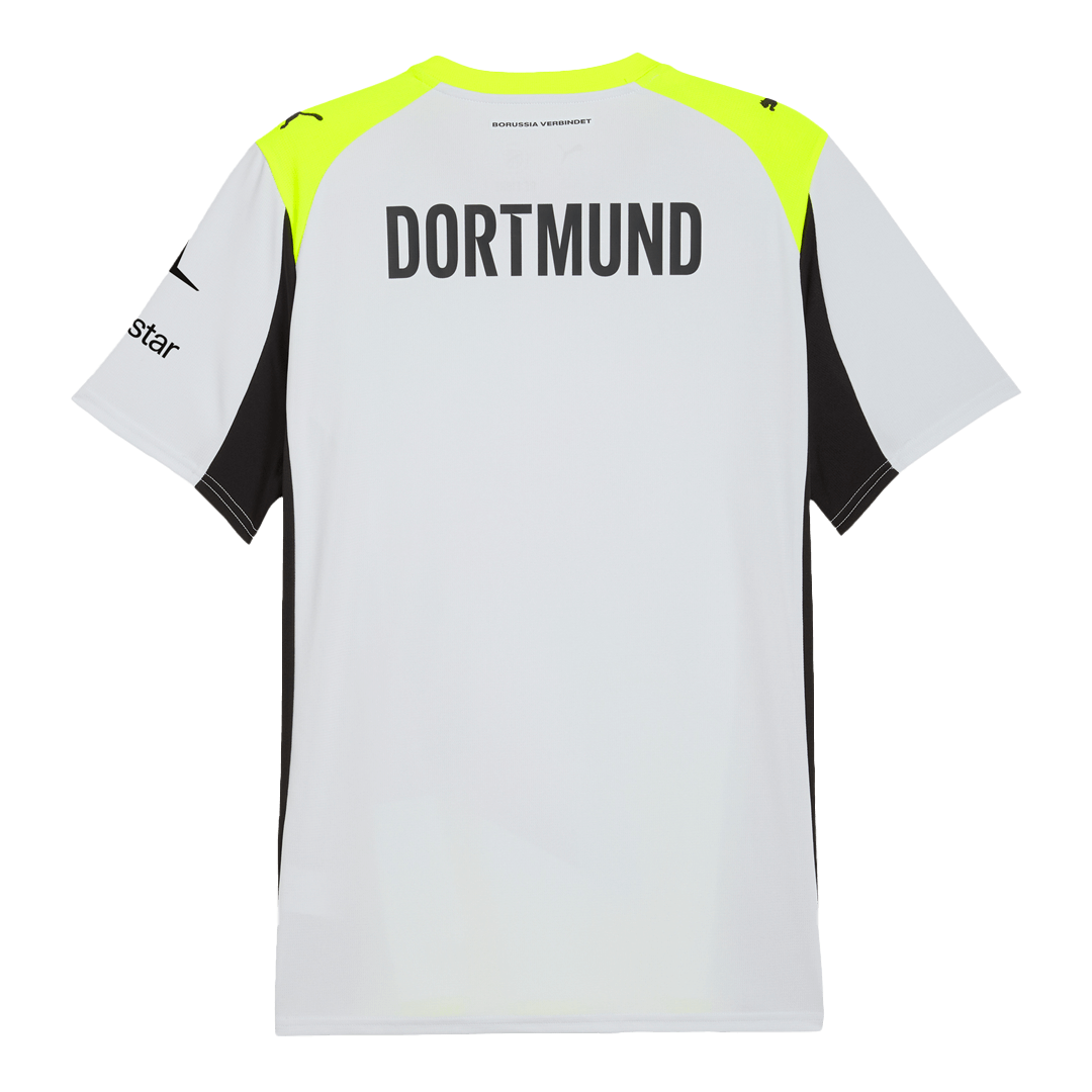 Borussia Dortmund Soccer Jersey Away 2025/26 Custom Shirt