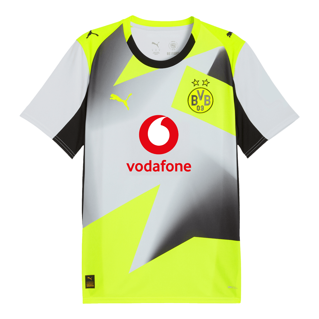 Borussia Dortmund Soccer Jersey Away 2025/26 Custom Shirt - bestsoccerstore