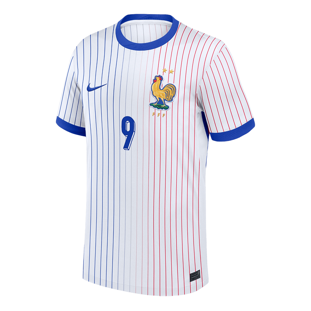 GIROUD #9 France Soccer Jersey Away Custom Shirt