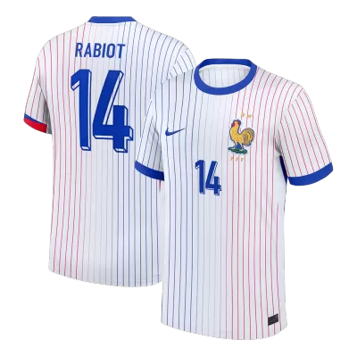 RABIOT #14 France Soccer Jersey Away Custom Shirt 2024 - bestsoccerstore