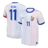 OLISE #11 France Soccer Jersey Away Custom Shirt 2024 - bestsoccerstore