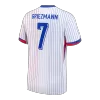 GRIEZMANN #7 France Soccer Jersey Away Custom Shirt 2024 - bestsoccerstore