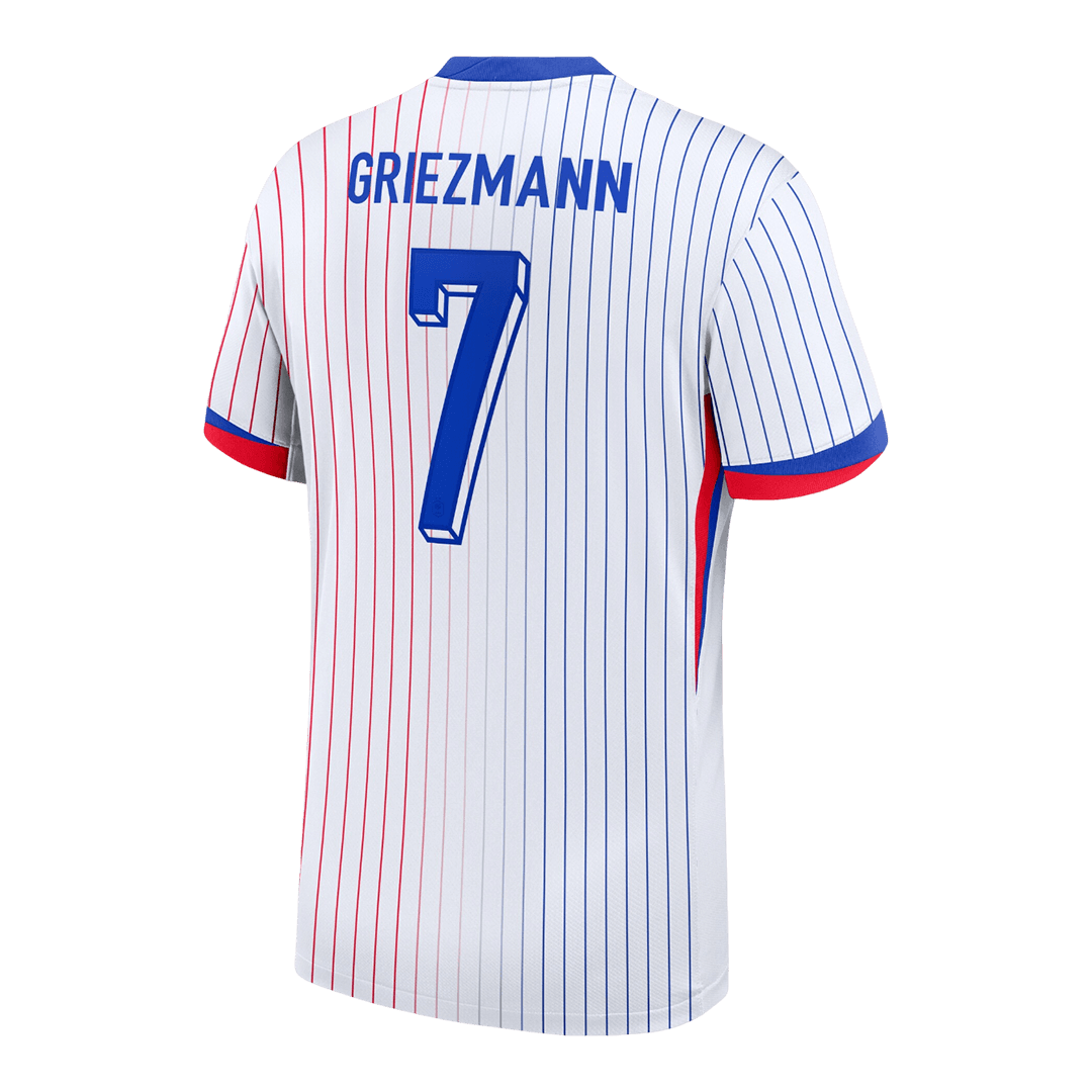 GRIEZMANN #7 France Soccer Jersey Away Custom Shirt - bestsoccerstore