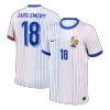 ZAIRE-EMERY #18 France Soccer Jersey Away Custom Shirt 2024 - bestsoccerstore