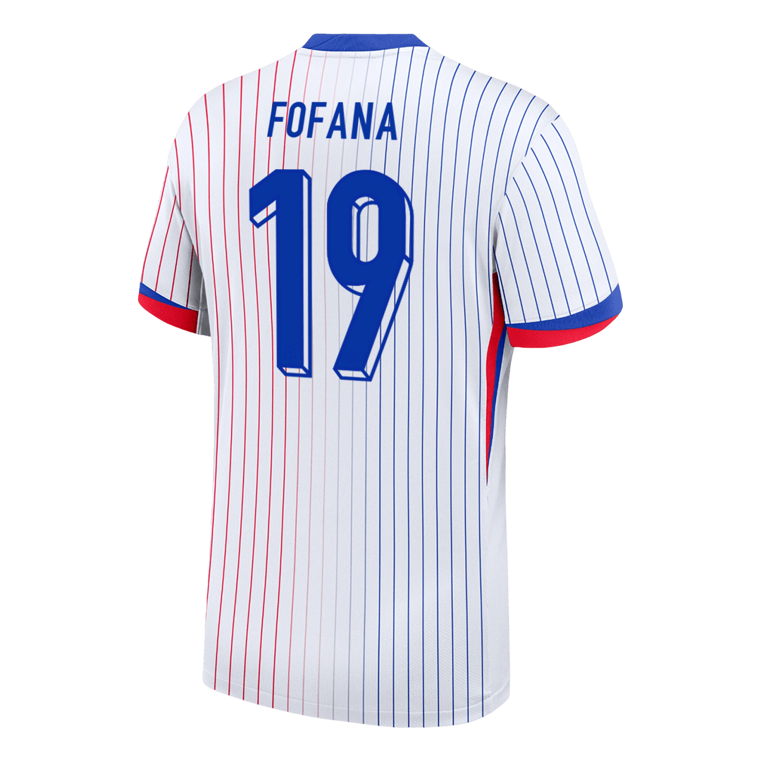 FOFANA #19 France Soccer Jersey Away Custom Shirt - bestsoccerstore