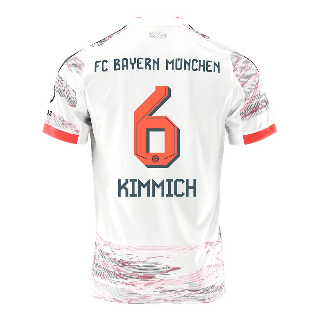Bayern Munich KIMMICH #6 Soccer Jersey Away Custom Shirt 2025/26 - bestsoccerstore