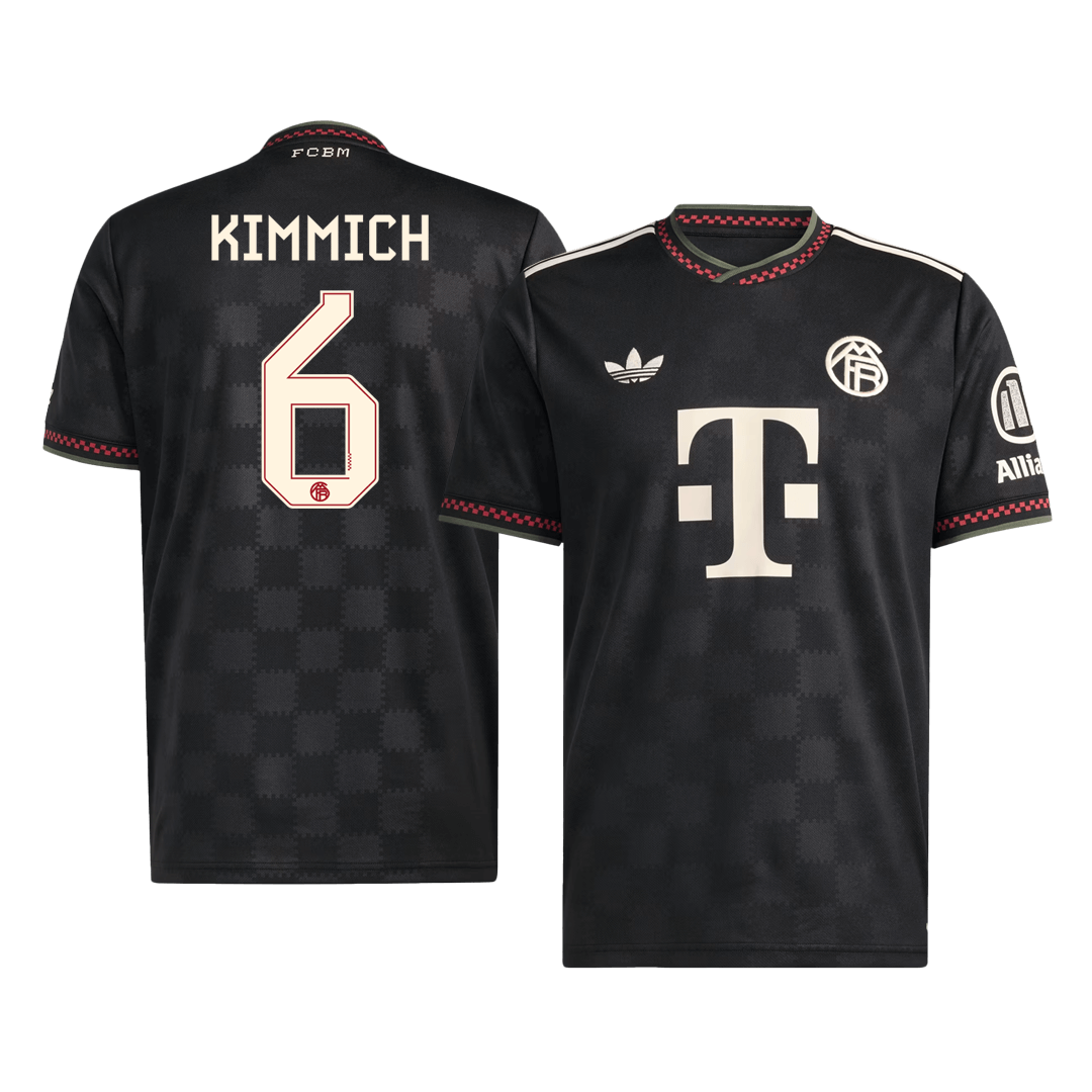 Bayern Munich KIMMICH #6 Soccer Jersey Third Away Custom Shirt 2025/26 - bestsoccerstore