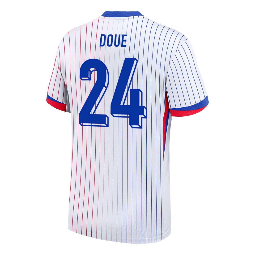 DOUE #24 France Soccer Jersey Away Custom Shirt - bestsoccerstore