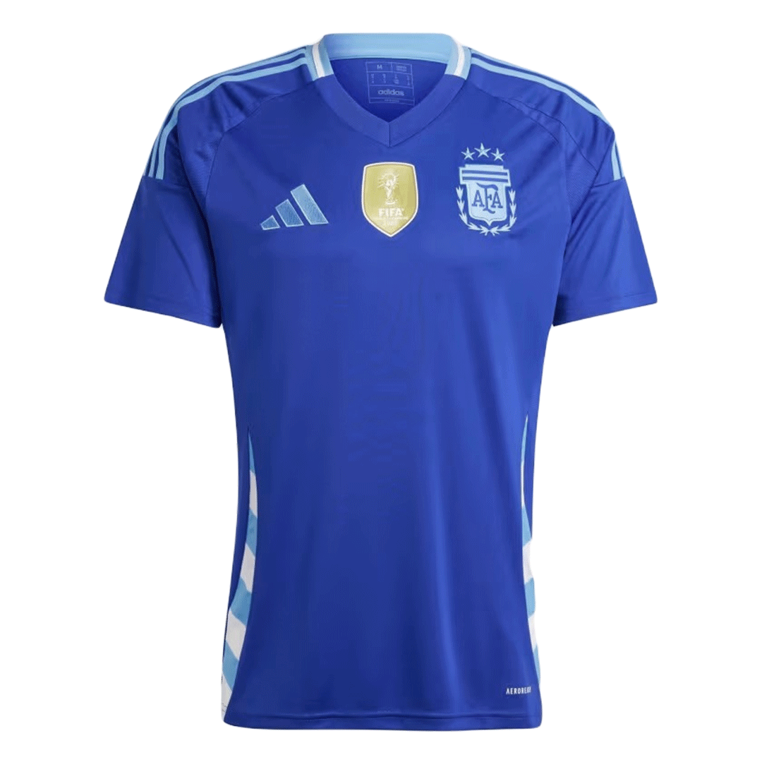 Argentina Soccer Jersey Away Custom Shirt - bestsoccerstore
