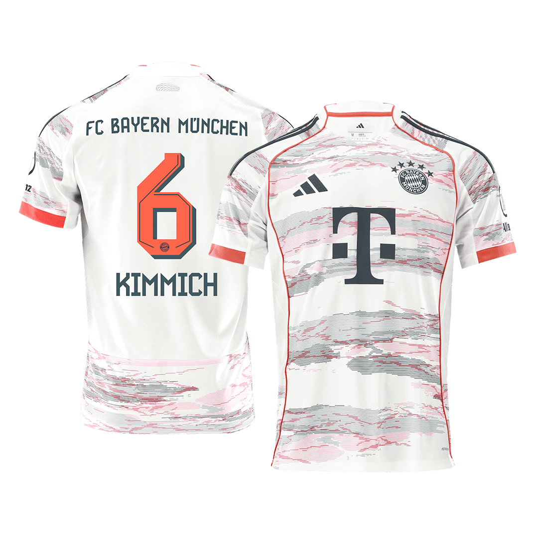 Bayern Munich KIMMICH #6 Soccer Jersey Away Custom Shirt 2025/26 - bestsoccerstore