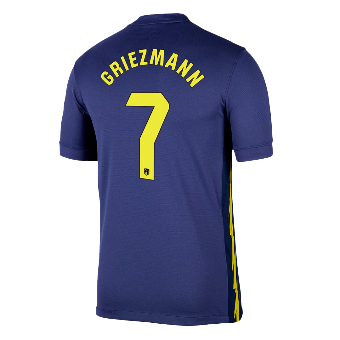GRIEZMANN #7 Atletico Madrid Soccer Jersey Away Custom Shirt 2025/26