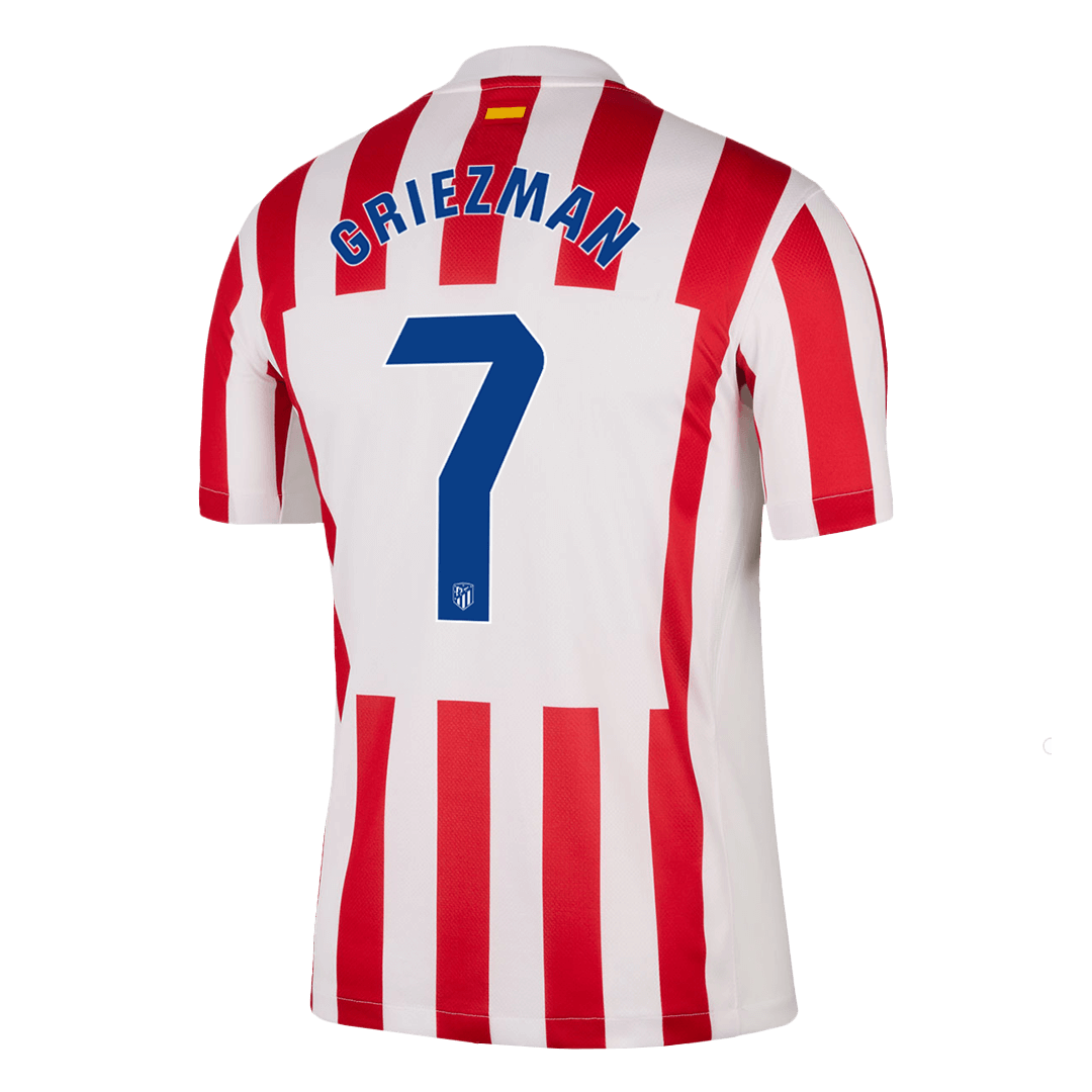 GRIEZMANN #7 Atletico Madrid Soccer Jersey Home Custom Shirt 2025/26