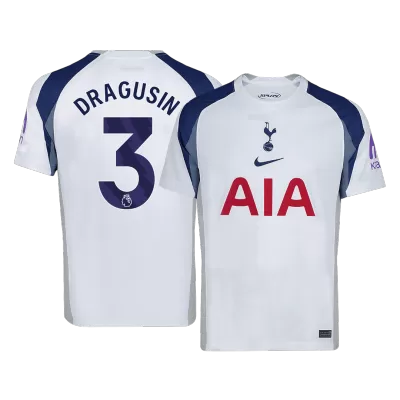DRAGUSIN #3 Tottenham Hotspur Soccer Jersey Home Custom Shirt 2025/26 - bestsoccerstore