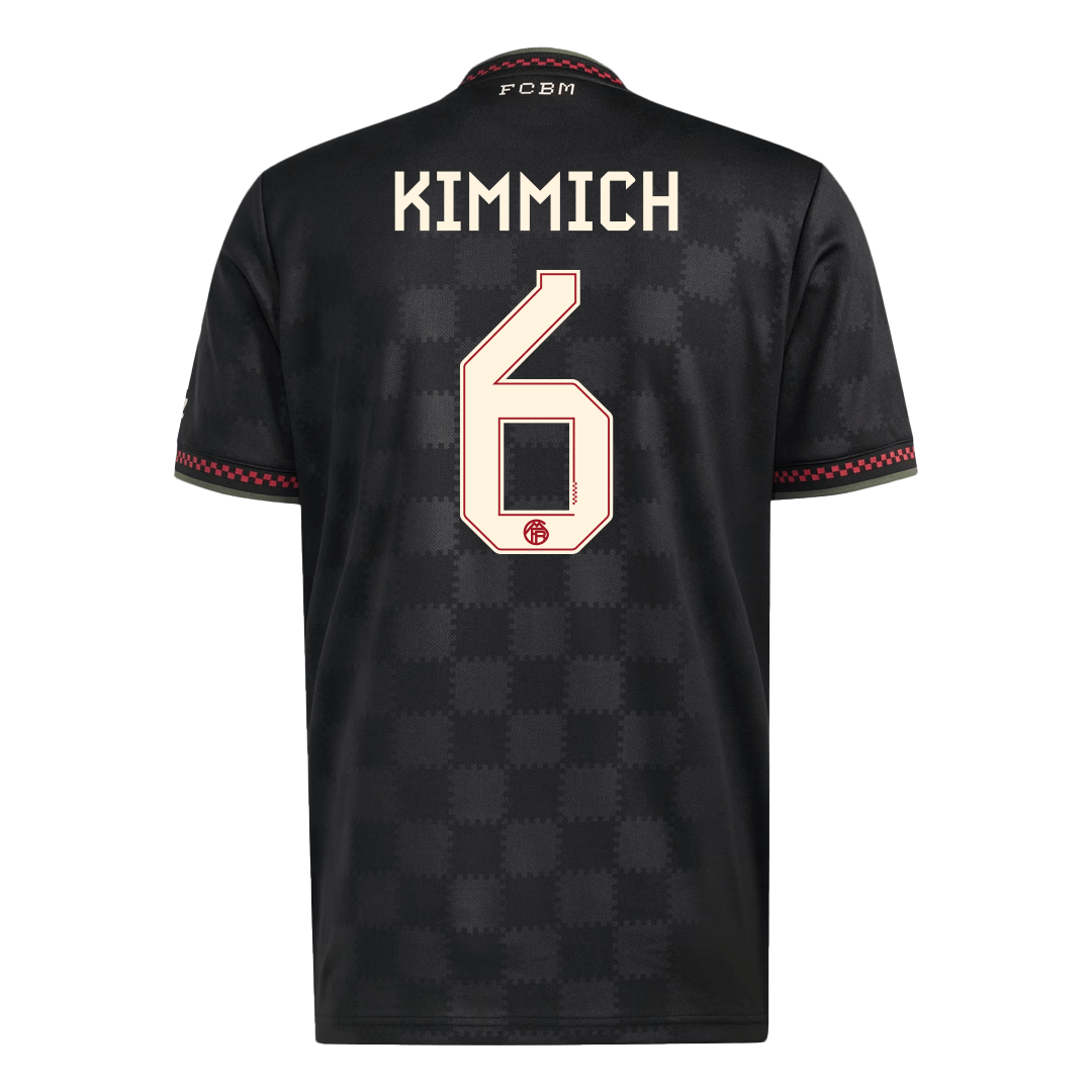 Bayern Munich KIMMICH #6 Soccer Jersey Third Away Custom Shirt 2025/26 - bestsoccerstore