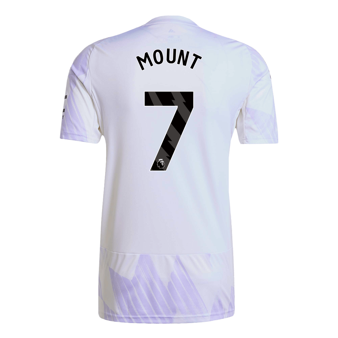 MOUNT #7 Manchester United Soccer Jersey Away Custom Shirt 2025/26