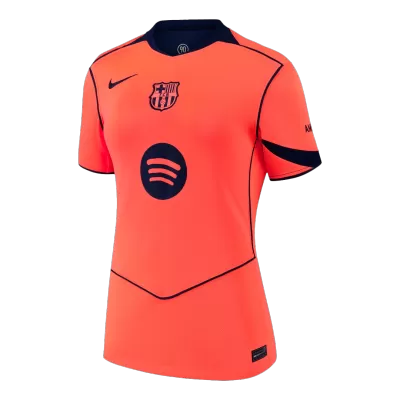 Barcelona Soccer Jersey Third Away Women's Custom Shirt 2025/26 - bestsoccerstore