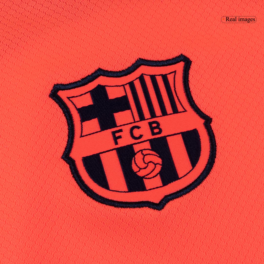 Barcelona Soccer Jersey Third Away Women's Custom Shirt 2025/26 - bestsoccerstore