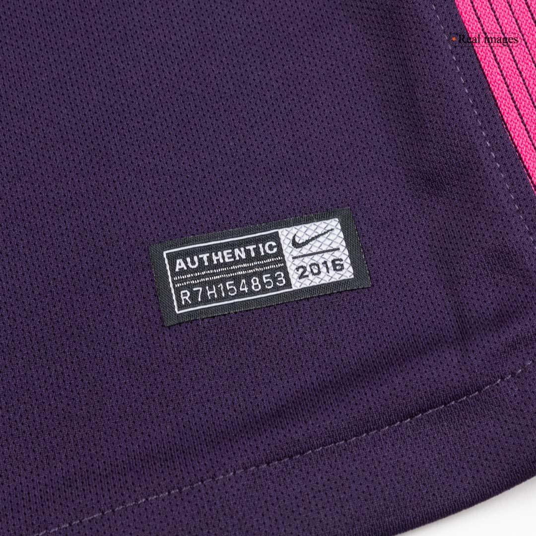 Barcelona Retro Jersey Away Soccer Shirt 2016/17 - bestsoccerstore