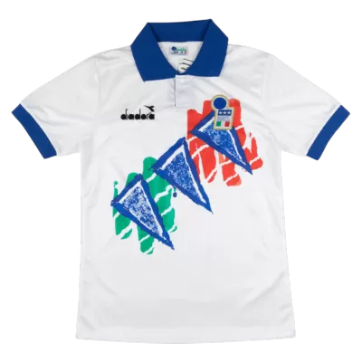 Italy Retro Jersey Pre-Match Long Sleeve Soccer Shirt 1994 - bestsoccerstore