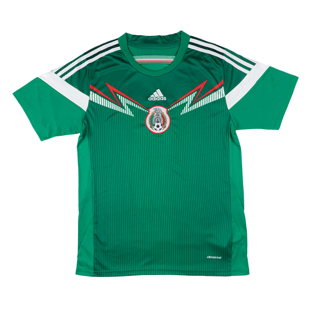 Mexico 2014 Retro Jersey Home Soccer Shirt - bestsoccerstore
