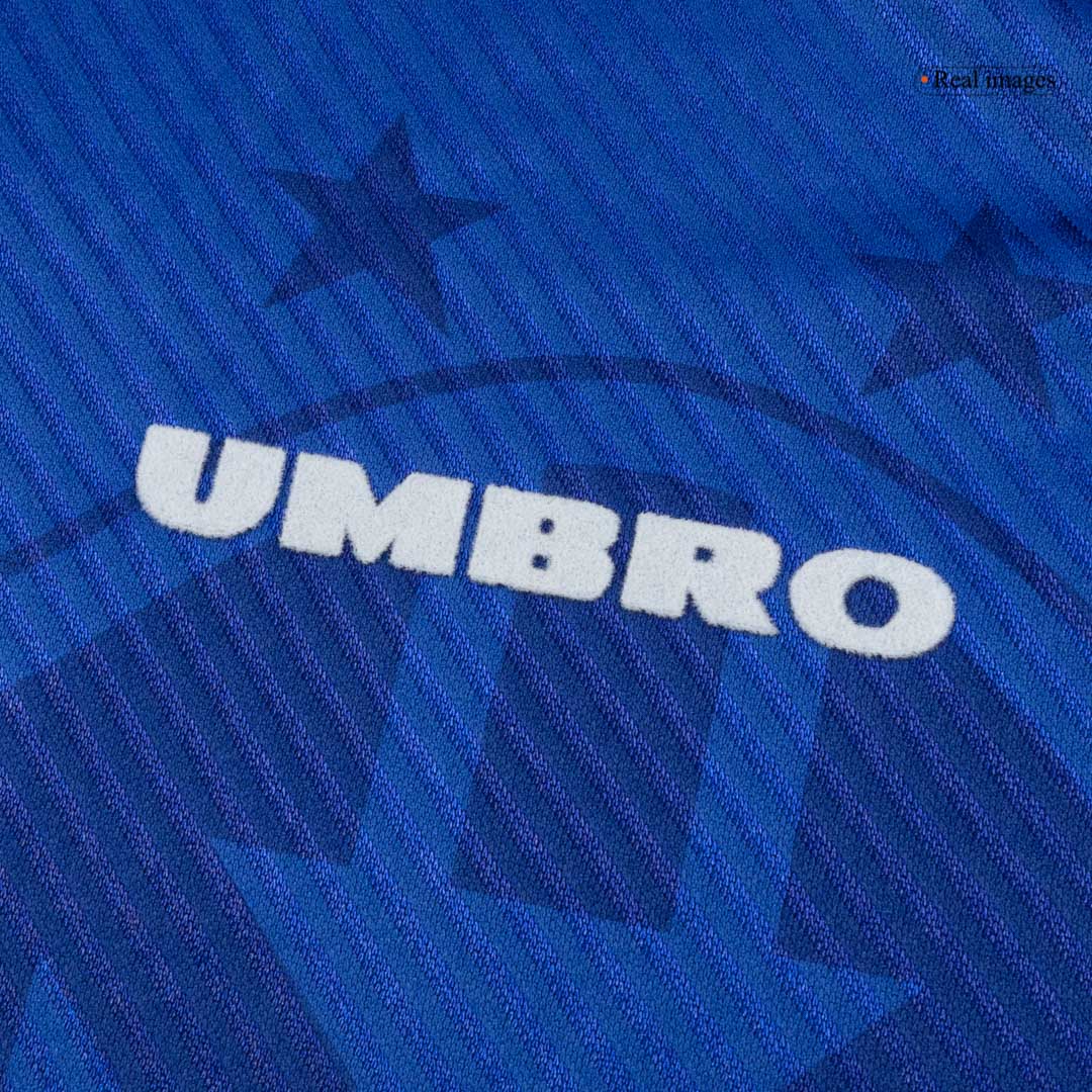 Brazil Retro Jersey Away Long Sleeve Soccer Shirt 94/96 - bestsoccerstore