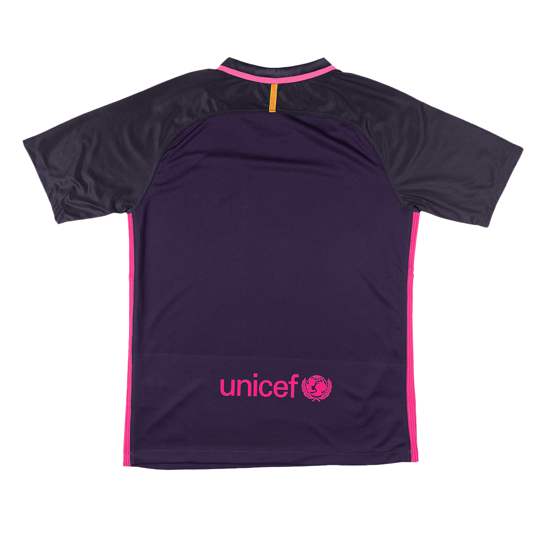Barcelona Retro Jersey Away Soccer Shirt 2016/17 - bestsoccerstore