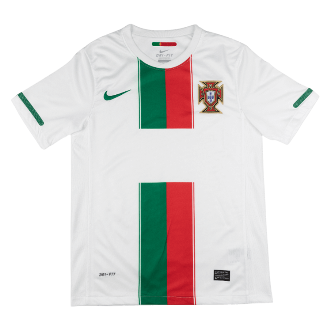 Portugal Retro Jersey Away Long Sleeve Soccer Shirt 2010 - bestsoccerstore