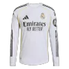 Real Madrid Home Player Version Long Sleeve Soccer Jersey 2025/26 - bestsoccerstore