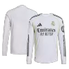 Real Madrid Home Player Version Long Sleeve Soccer Jersey 2025/26 - bestsoccerstore