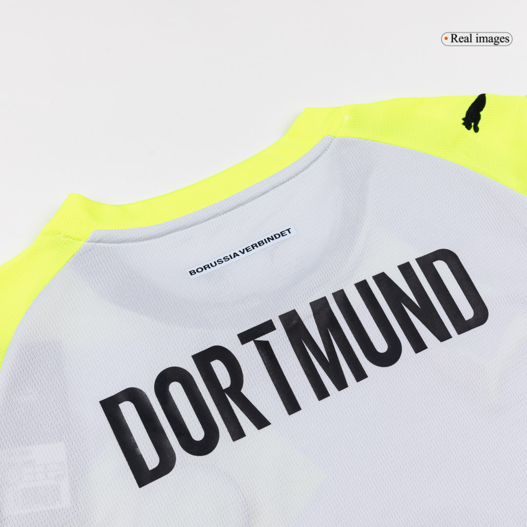 Borussia Dortmund Soccer Jersey Away 2025/26 Custom Shirt - bestsoccerstore