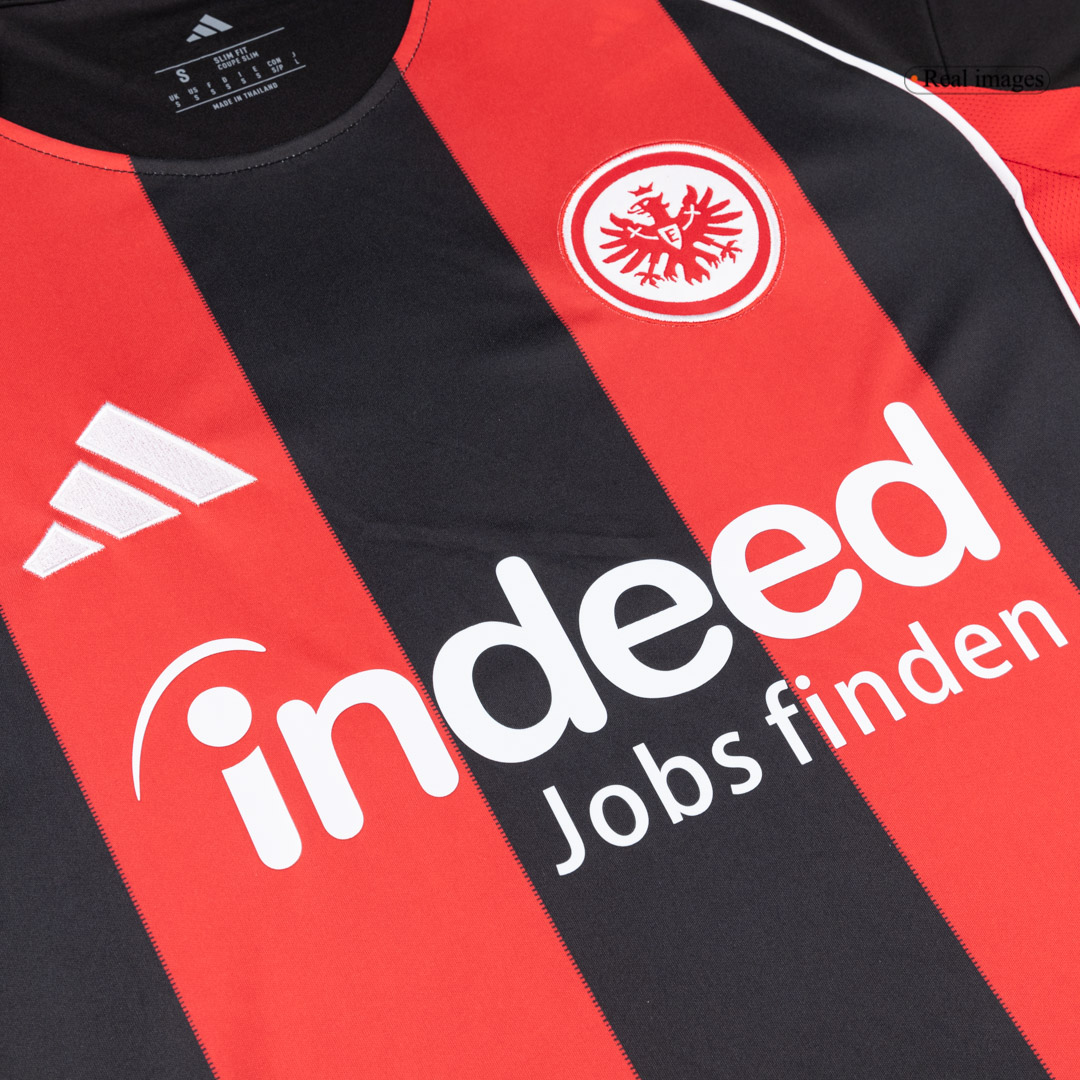 Eintracht Frankfurt Soccer Jersey Home Shirt 2025/26 - bestsoccerstore