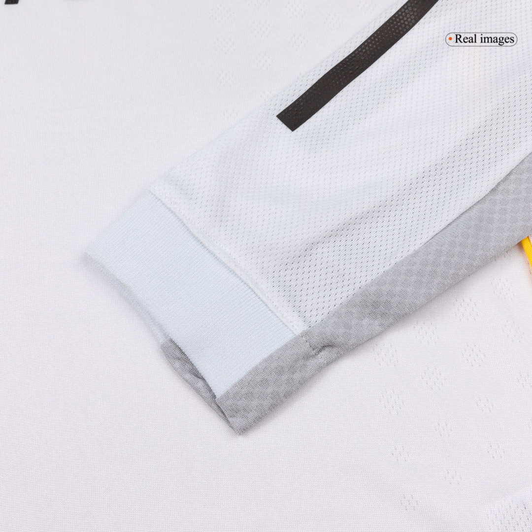 Real Madrid Home Player Version Long Sleeve Soccer Jersey 2025/26 - bestsoccerstore