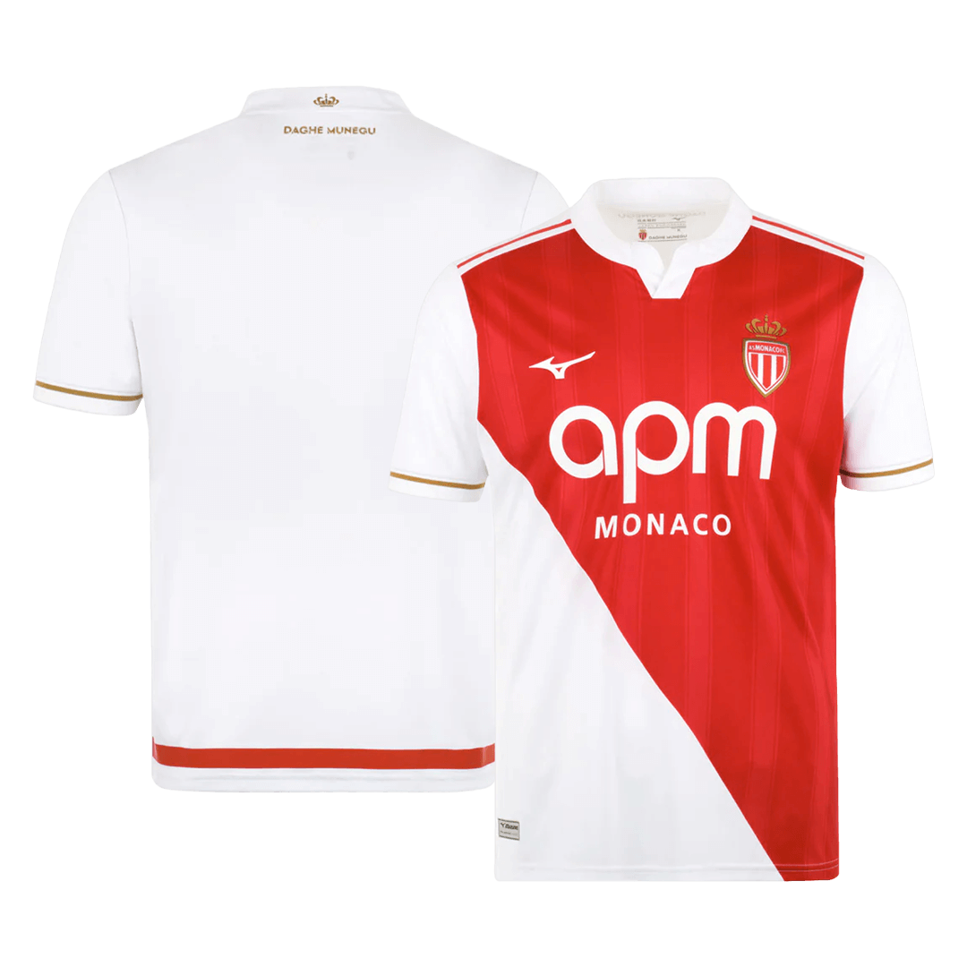AS Monaco FC Soccer Jersey Home Shirt 2025/26 - bestsoccerstore