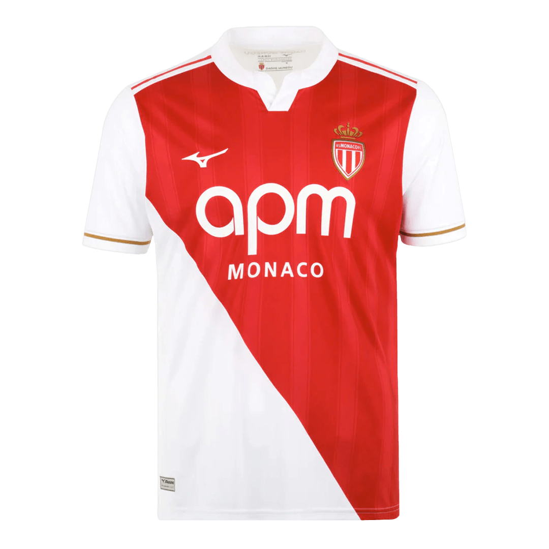 AS Monaco FC Soccer Jersey Home Shirt 2025/26 - bestsoccerstore