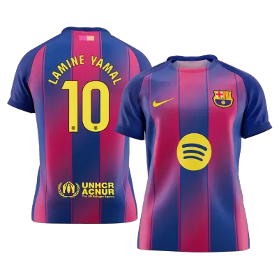 LAMINE YAMAL #10 Barcelona Soccer Jersey Home Custom Shirt 2025/26 - bestsoccerstore