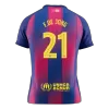 F.DE JONG #21 Barcelona Soccer Jersey Home Custom Shirt 2025/26 -UCL - bestsoccerstore