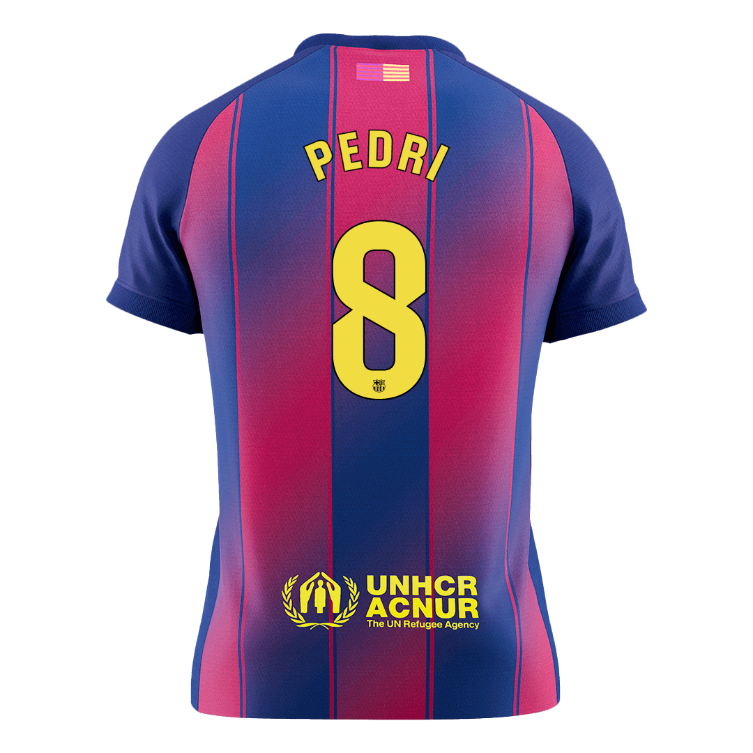 PEDRI #8 Barcelona Soccer Jersey Home Custom Shirt 2025/26 - bestsoccerstore