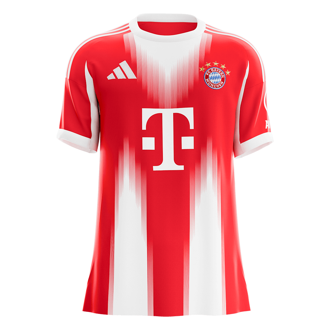 Bayern Munich Soccer Jersey Home Custom Shirt 2025/26 - bestsoccerstore