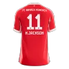 N.JACKSON #11 Bayern Munich Soccer Jersey Home Custom Shirt 2025/26 - bestsoccerstore