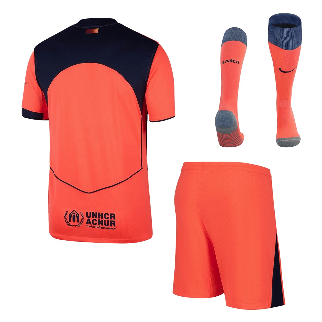 Barcelona Third Away Custom Full Soccer Kit 2025/26 - bestsoccerstore
