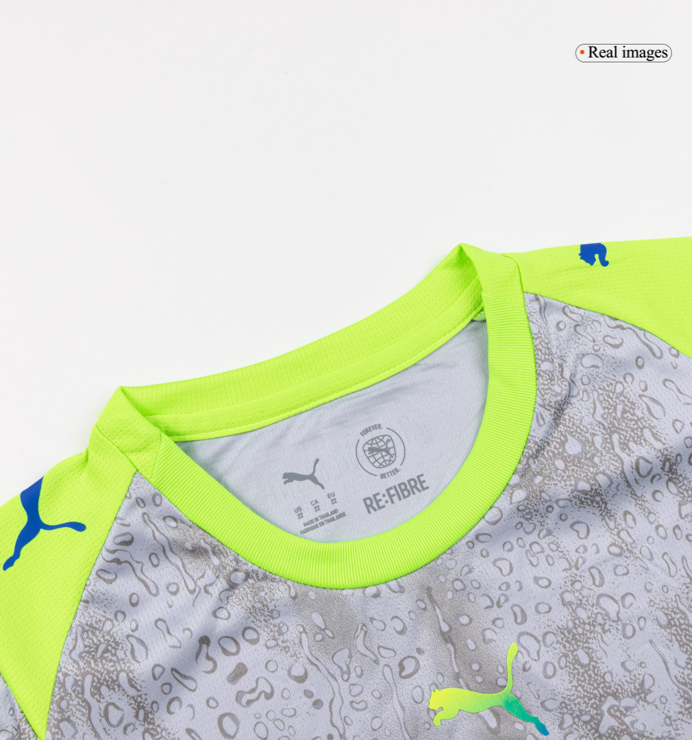 Kids Manchester City Custom Third Away Full Soccer Kits 2025/26