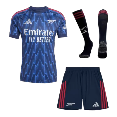 Arsenal Away Custom Full Soccer Kit 2025/26 - bestsoccerstore