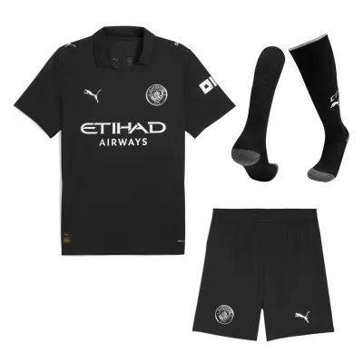 Manchester City Away Custom Full Soccer Kit 2025/26 - bestsoccerstore