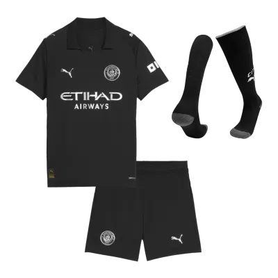 Kids Manchester City Custom Away Full Soccer Kits
2025/26 - bestsoccerstore