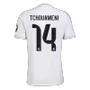 Real Madrid Jersey Custom TCHOUAMENI #14 Soccer Jersey Home 2025/26 - bestsoccerstore