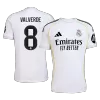 VALVERDE #8 Real Madrid Soccer Jersey Home Custom Shirt 2025/26 - bestsoccerstore
