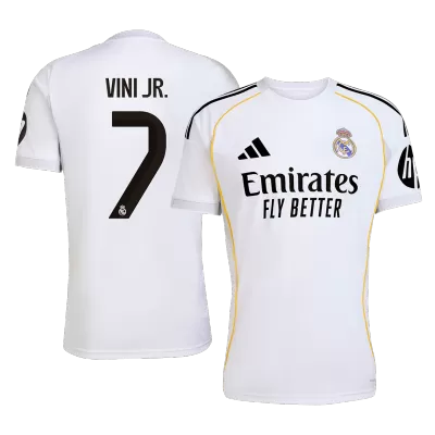 VINI JR. #7 Real Madrid Soccer Jersey Home Custom Shirt 2025/26 - bestsoccerstore
