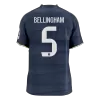 Real Madrid BELLINGHAM #5 Away Custom Player Version Soccer Jersey 2025/26 - bestsoccerstore