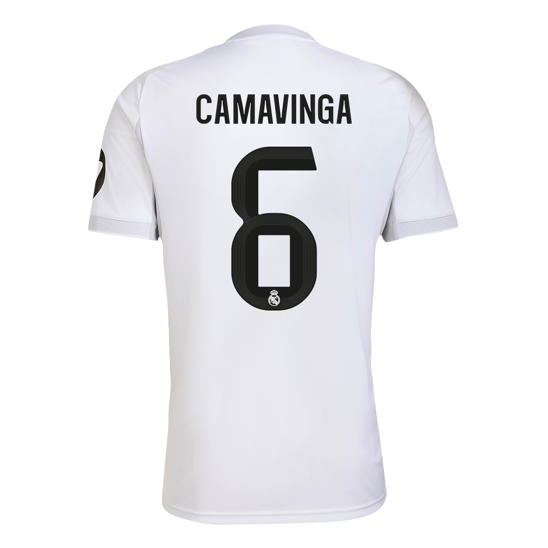 Real Madrid Jersey Custom CAMAVINGA #6 Soccer Jersey Home 2025/26 - bestsoccerstore